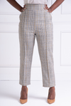 Plaid Pant (Black, Yellow, White)